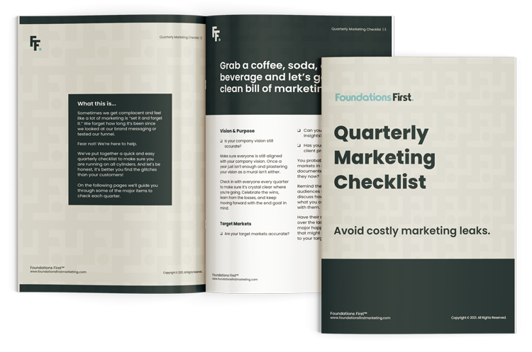 Quarterly Marketing Checklist