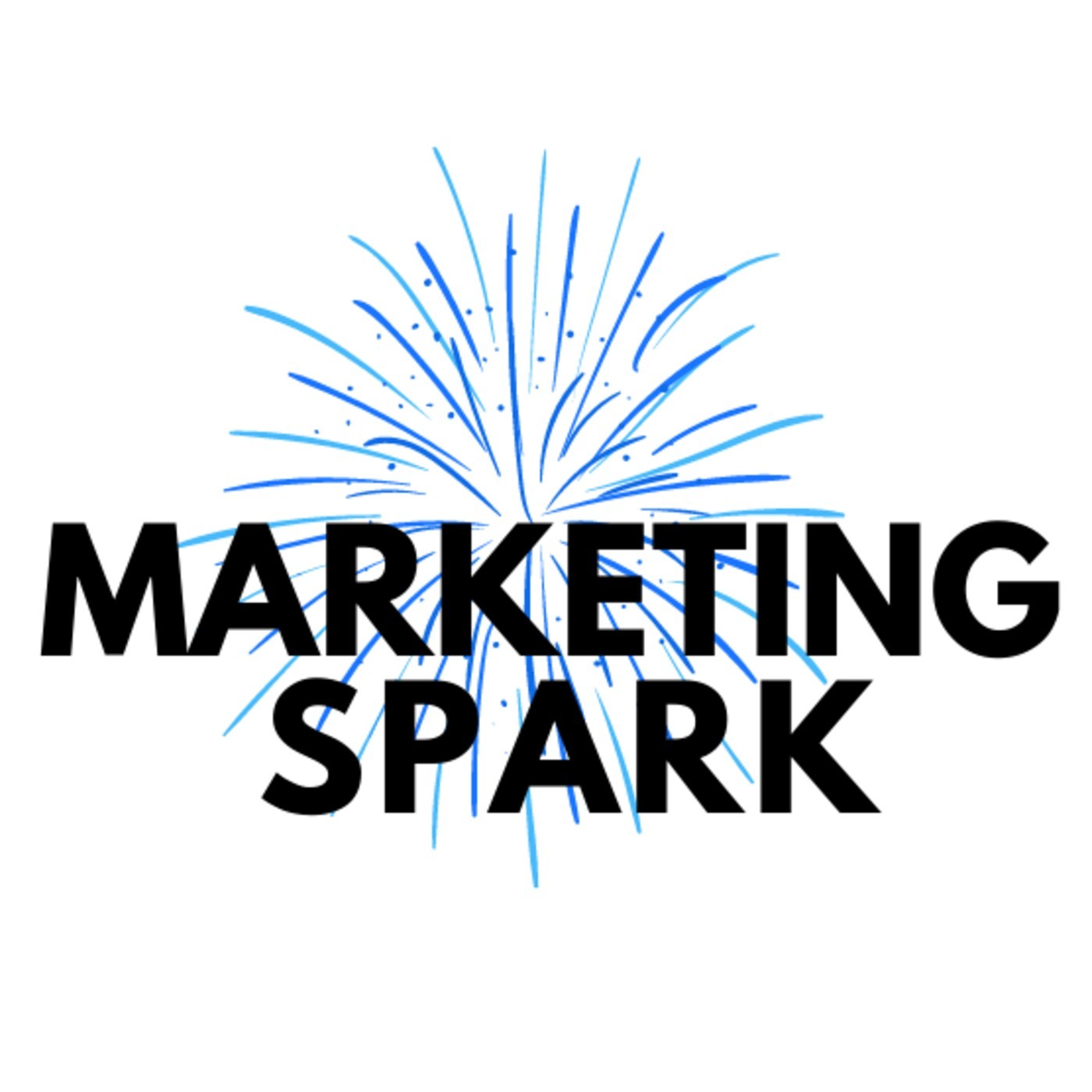 Marketing Spark Podcast with Mark Evans Logo