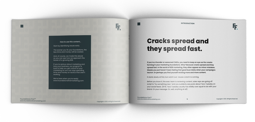 Marketing Foundation Cracks eBook