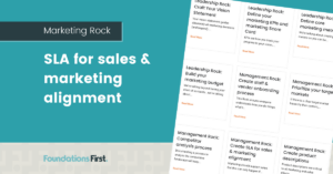 SLA for sales & marketing alignment