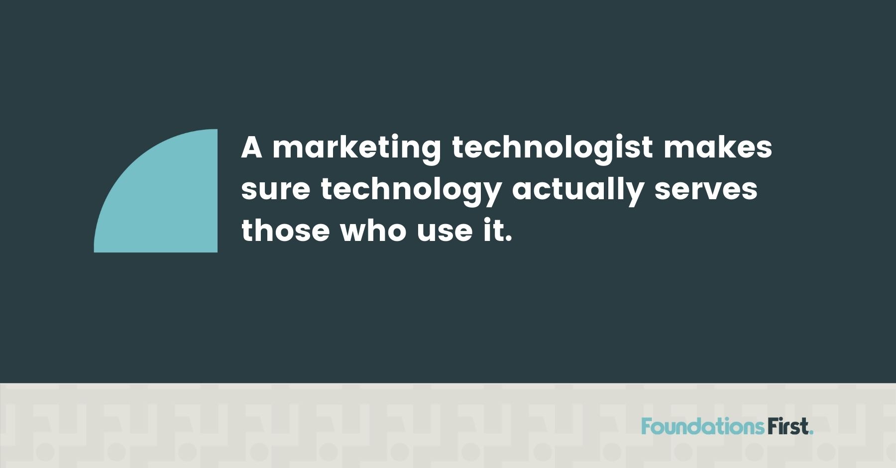 Marketing technologist