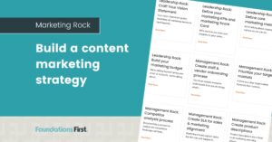 Marketing Rock - Build Your Content Strategy